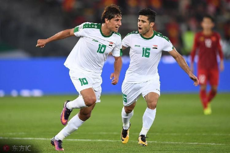 在2015年就已是伊拉克队征战澳大利亚亚洲杯的主力
